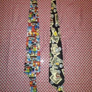 Vintage Warner Bros Looney Tunes Ties